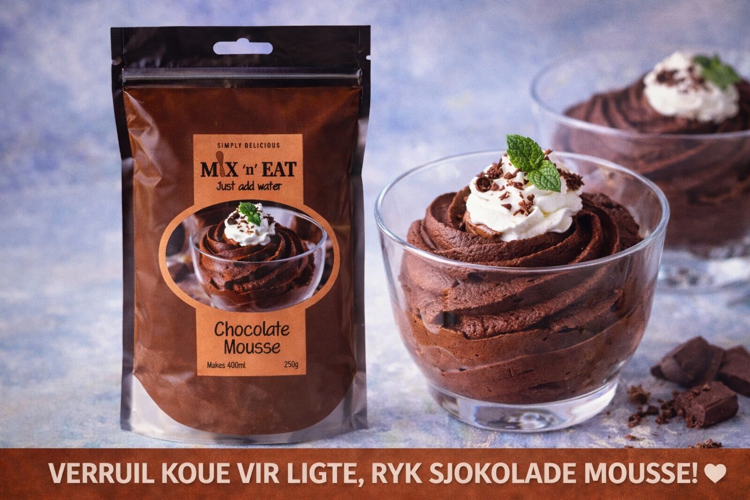 Mix n Eat Chocolate Mousse